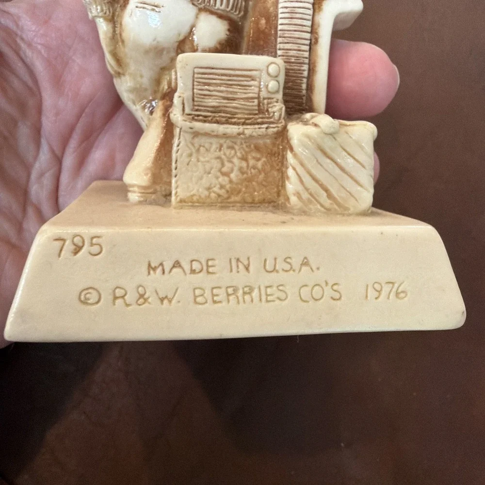 Vintage 1970's Wallace Berries Figure‎ Worlds Best Dad